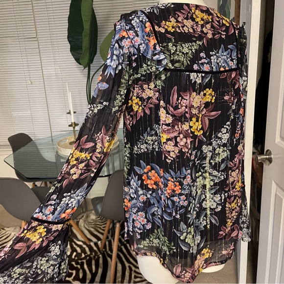 Binet Bahl floral anthropology top - Picture 7 of 9